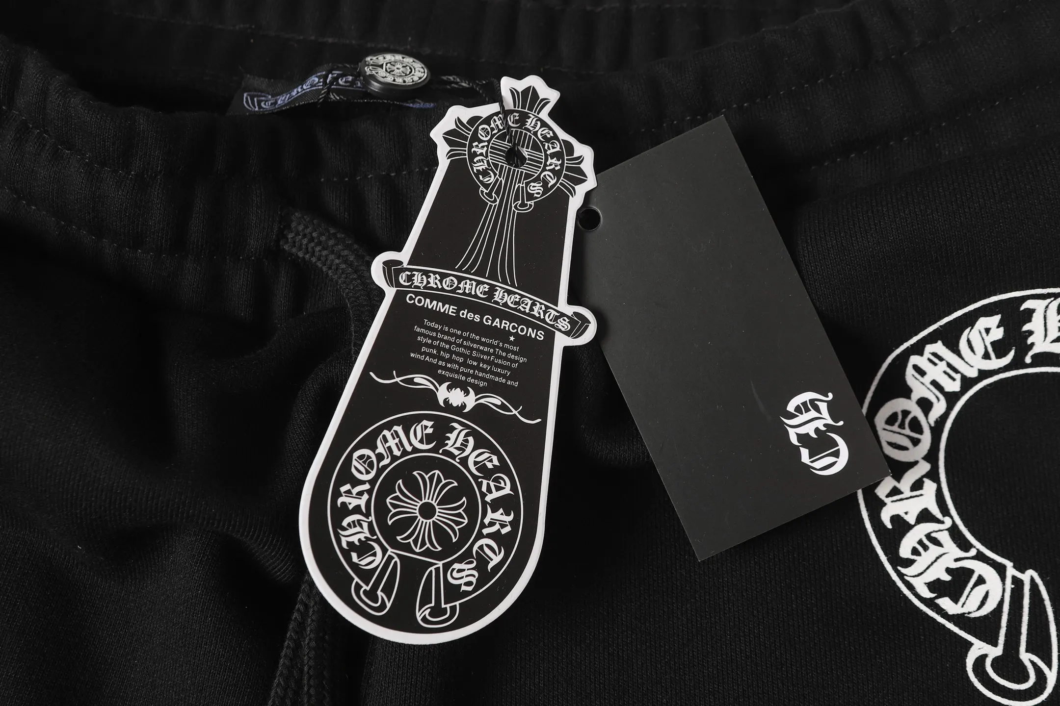 P270 #W5003 model, cross-border running quantity, please do not place an order if you pursue quality - Chrome Hearts/Chrome Hearts basic Sanskrit letter printed trousers, casual pants and sweatpants - High weight, high density and high quality, soft, delicate and skin-friendly wool, soft and silky to the touch, excellent warmth and skin-friendly properties - Custom-woven and custom-dyed, no color difference, no matter the fabric or workmanship details, beat the ordinary version on the market -Colour: black -Size: S M L XL